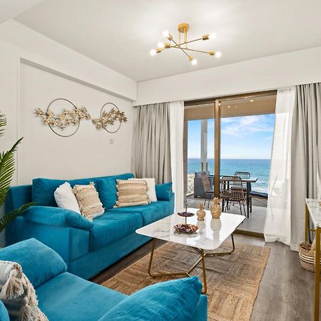 Lazuli Sea View Beachfront Ap 254 Larnaca Exterior photo